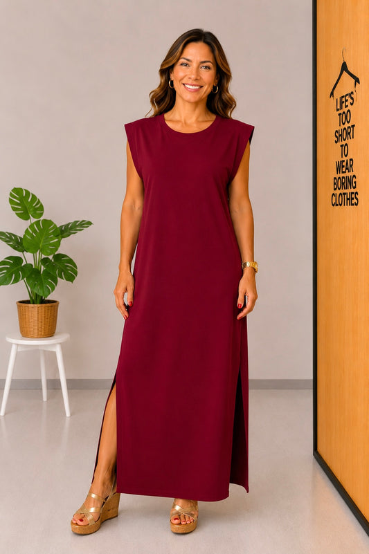 VESTIDO BÁSICO HOMBRERA