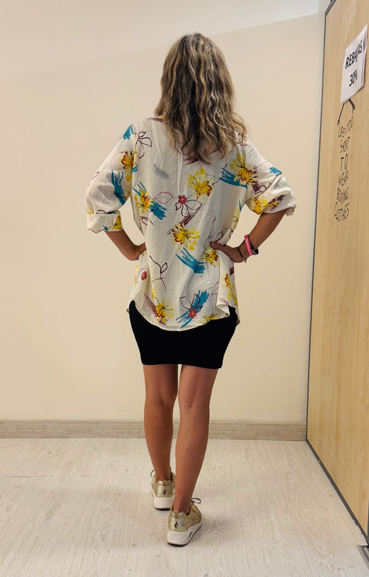 BLUSA FLORAL
