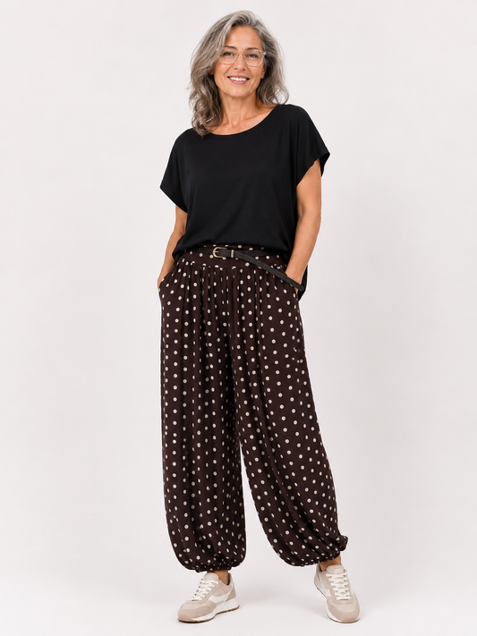 PANTALÓN BOMBACHO LUNARES