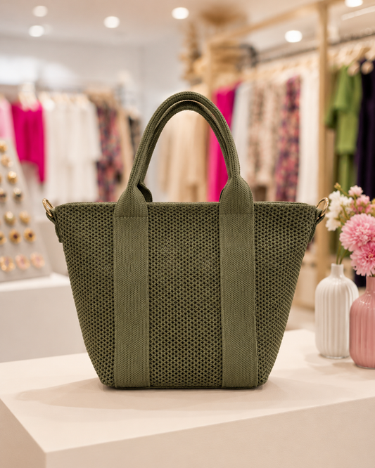 BOLSO TOTE OLIVA