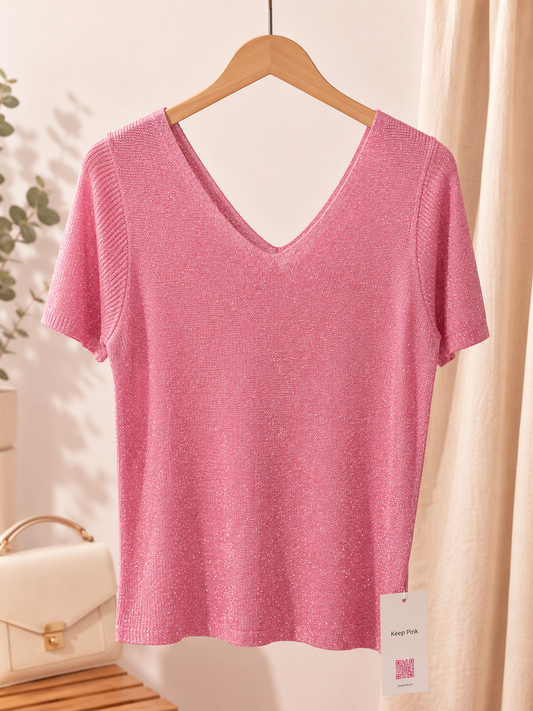 CAMISETA LUREX MANGA C