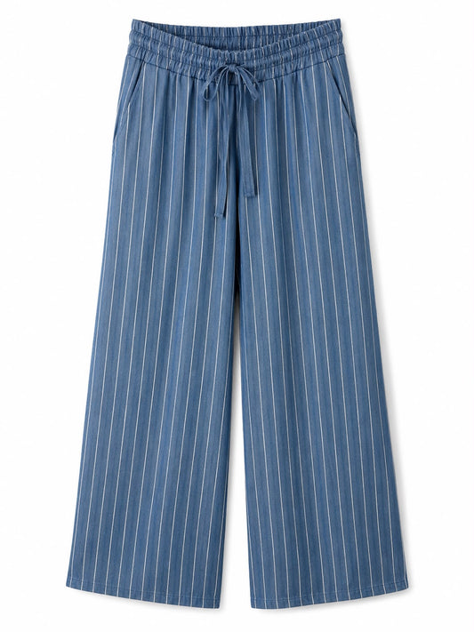 PANTALON RAYAS DENIM