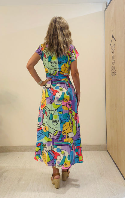 VESTIDO POP ART