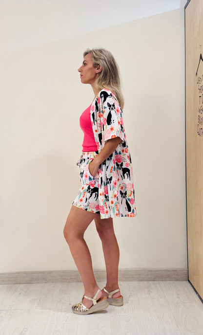 CONJUNTO PINK DOG