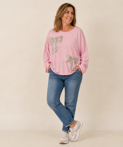 SUDADERA LAZOS BRILLO