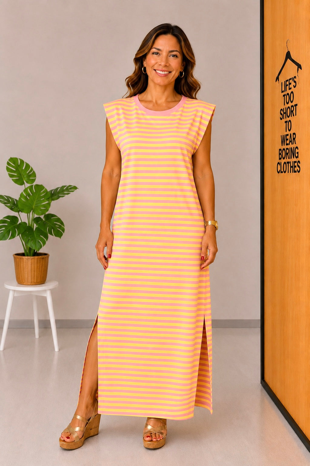 VESTIDO BÁSICO HOMBRERA