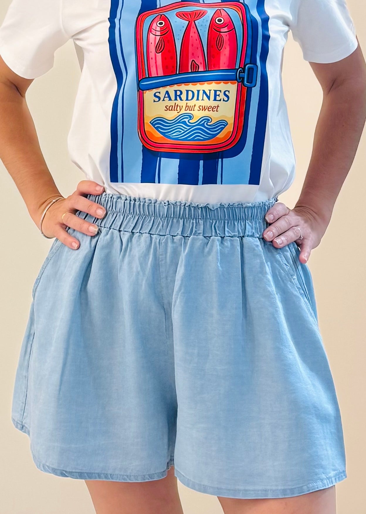PANTALÓN CORTO TENCEL