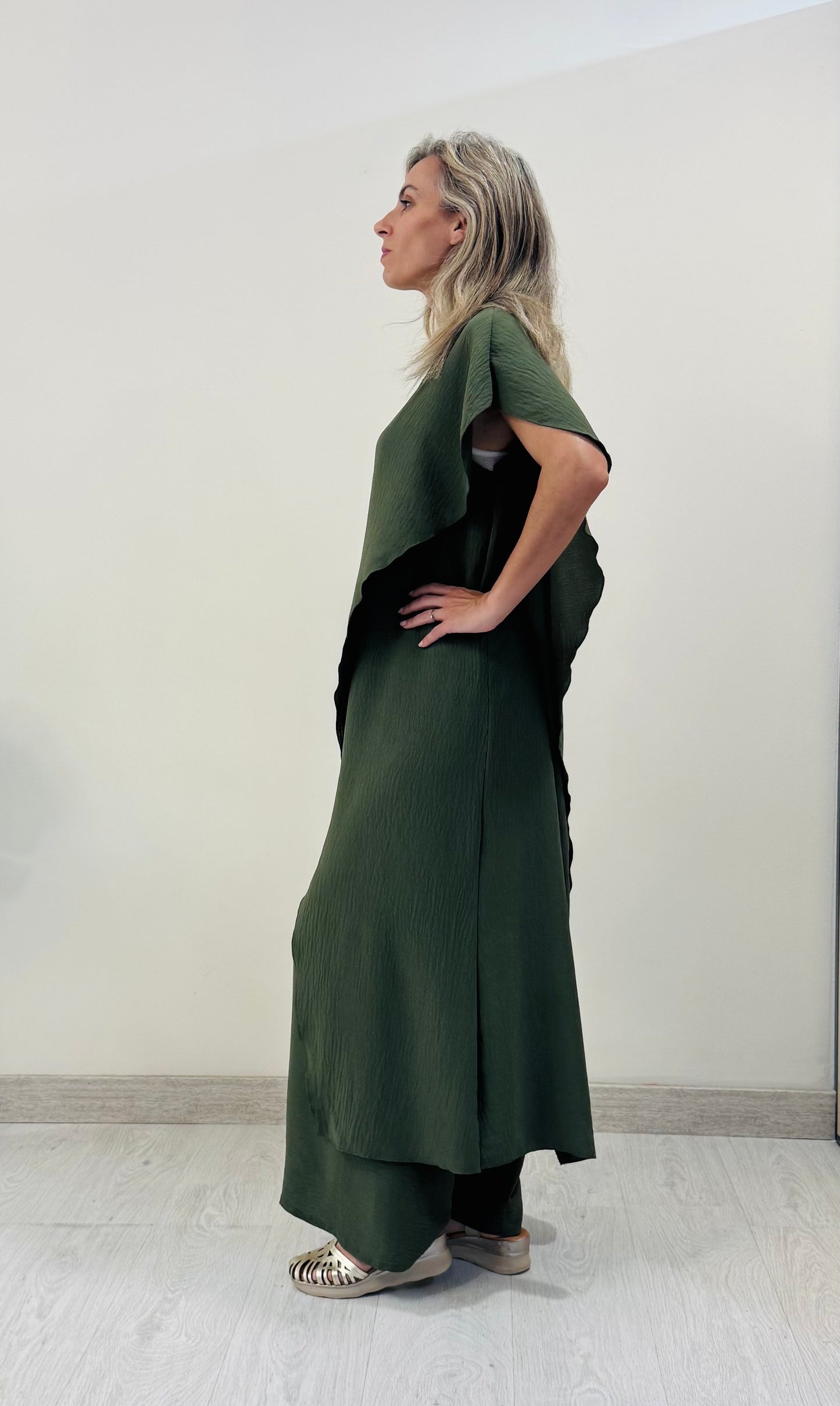 CONJUNTO VERANO FLUIDO VERDE