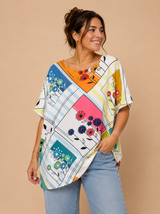 CAMISETA MOSAICO