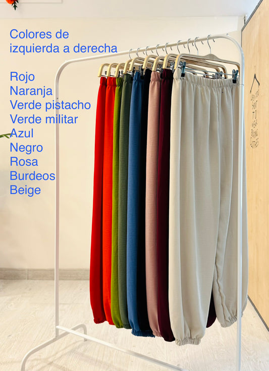 PANTALÓN FLUIDO PUÑO