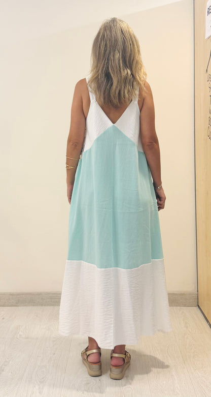 VESTIDO BICOLOR SUMMER