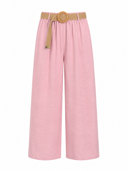 PANTALÓN VERANO BASIC rosa