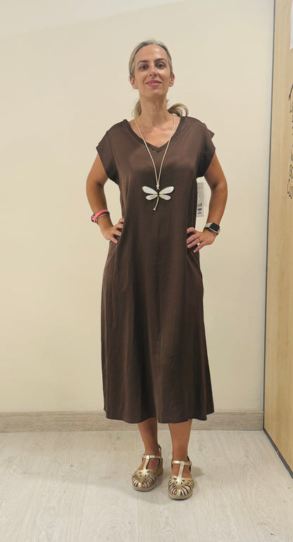 VESTIDO SATÉN