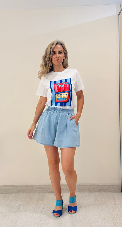 PANTALÓN CORTO TENCEL