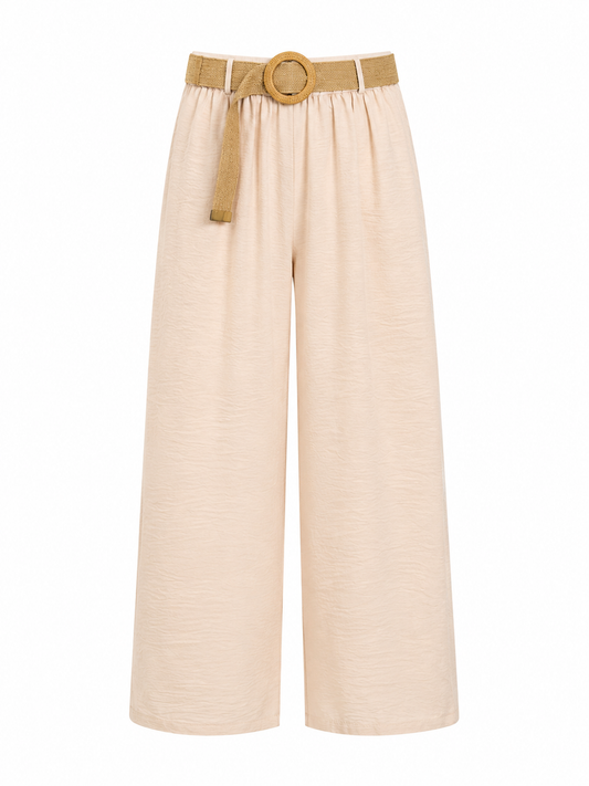 PANTALÓN VERANO BASIC beige