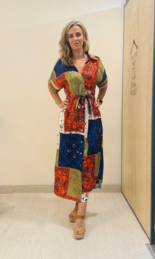 VESTIDO COLOR PATCH