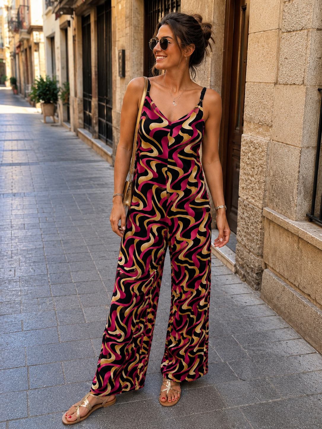 MONO ESTAMPADO FUCSIA