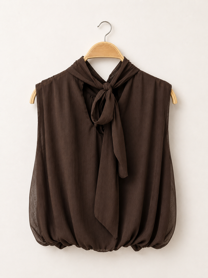 BLUSA GASA LAZO ELEGANCE