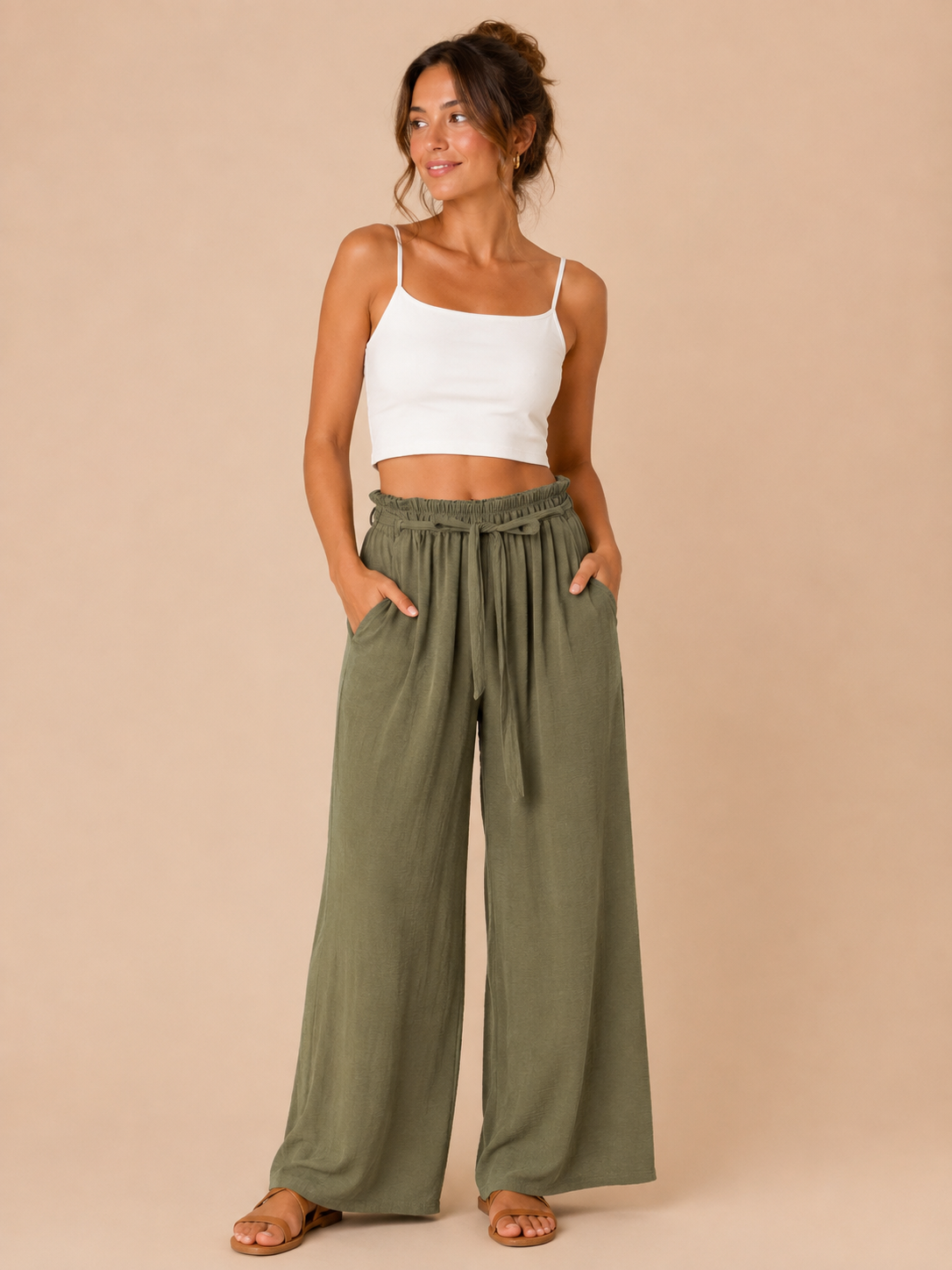 PANTALÓN OLIVA