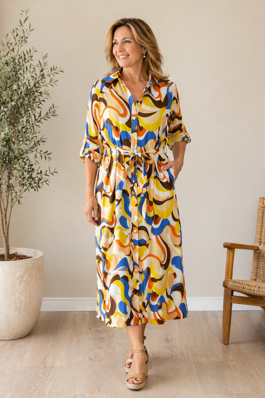 VESTIDO COLOR CHIC