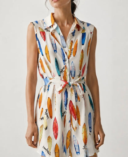 VESTIDO CAMISERO SURF