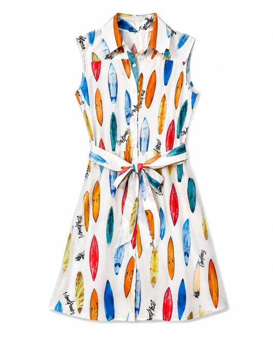 VESTIDO CAMISERO SURF