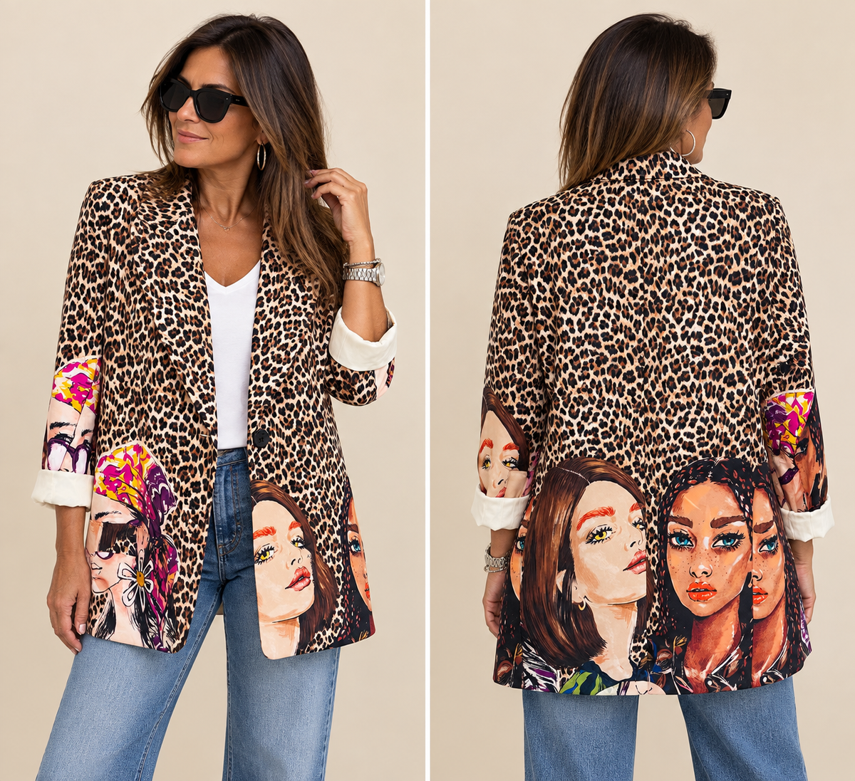 BLAZER MUJER LEO