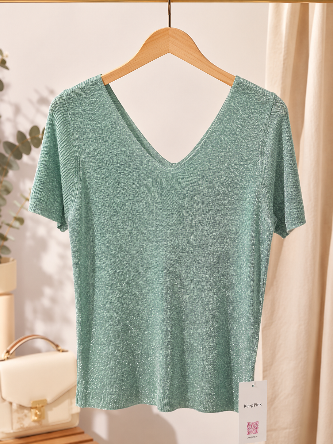 CAMISETA LUREX MANGA C