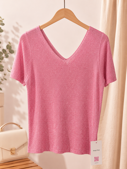CAMISETA LUREX MANGA C