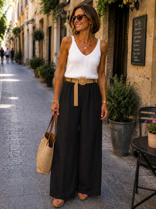 PANTALÓN VERANO FLUIDO negro